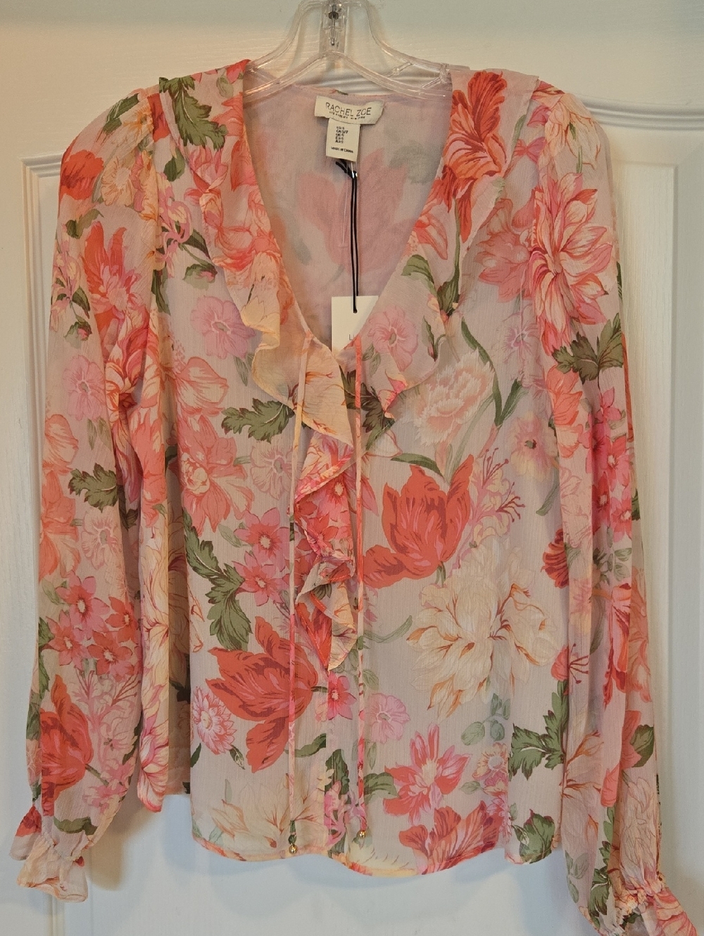 Rachel Zoe Floral Blouse
